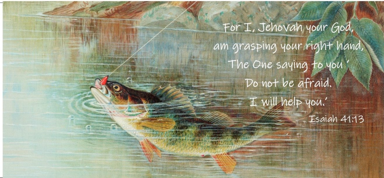 Isaiah 41:13 fish- Handmade Gifts