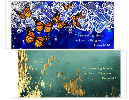 Psalm 34:10-Butterfly Handmade Gifts